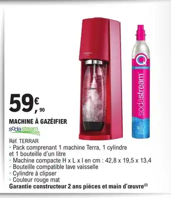 E.Leclerc Machine a Gazeifier offre