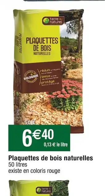 Plaquettes de Bois Naturelles