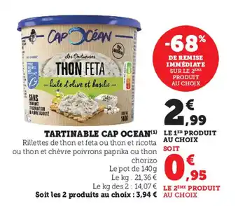 Tartinable Cap Ocean