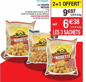 La noisette mc cain