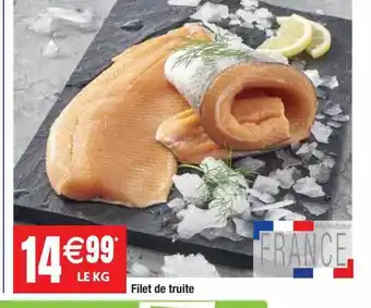 Cora x Carrefour Filet de truite offre