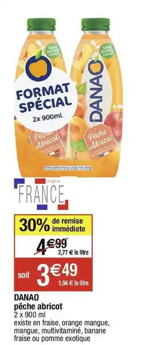 Cora x Carrefour Danao pêche abricot offre