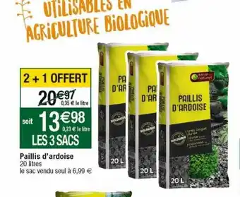 Cora x Carrefour Paillis d'ardoise offre