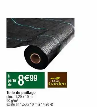 Toile de paillage