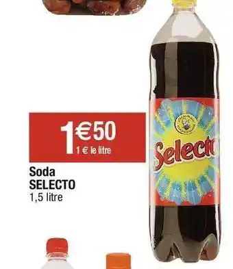 Cora x Carrefour Soda selecto offre