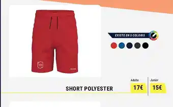 Decathlon Short polyester offre