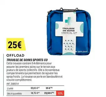 Trousse de soins sports co offload