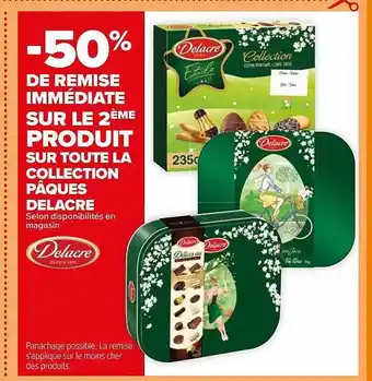 Carrefour La collection pâques delacre offre