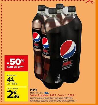 Carrefour Pepsi offre