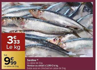 Carrefour Sardine offre