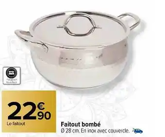 Faitout bombé