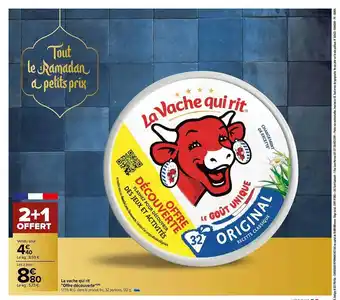 Carrefour La vache qui rit offre