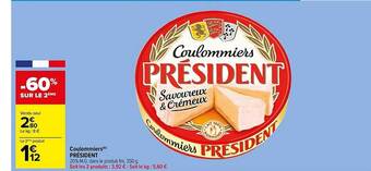 Carrefour Market Coulommiers président offre