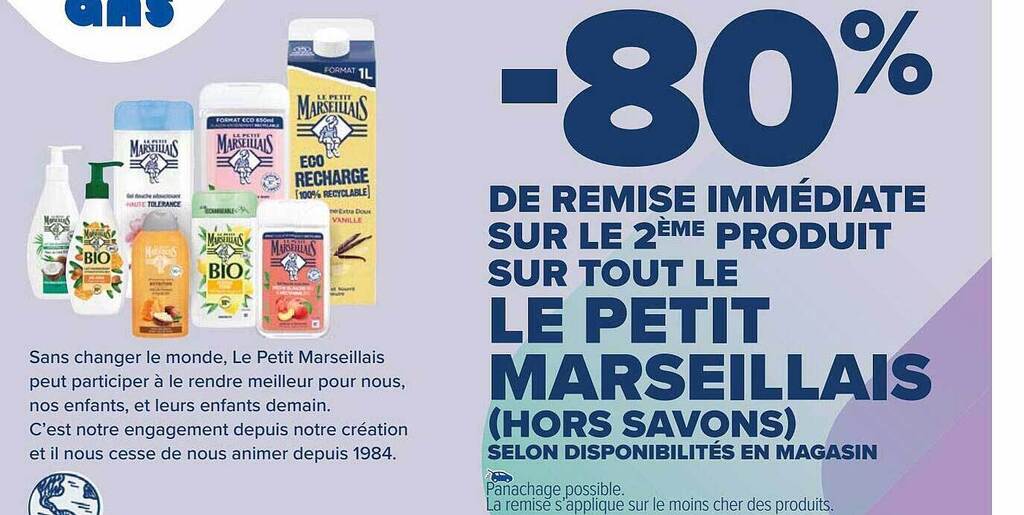 Promo Le petit marseillais chez Carrefour Market