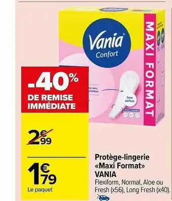 Carrefour Market Protège-lingerie «maxi format» vania offre