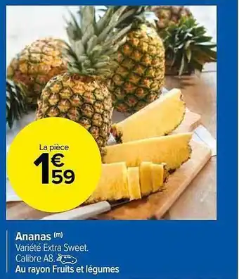 Carrefour Market Ananas offre
