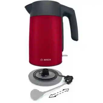 Rue du commerce Bouilloire électrique bosch twk 7l464, 2400 w, 1,7 l rouge offre