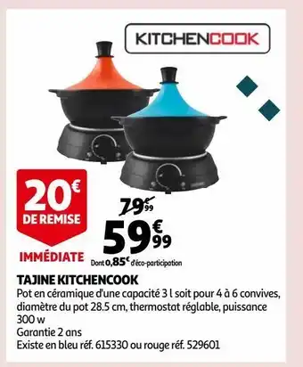 Auchan Tajine kitchencook offre