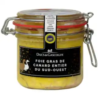 Ducs de Gascogne Foie gras de canard entier du sud-ouest offre
