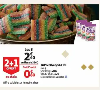 Tapis magique fini