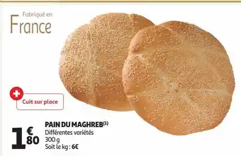 Auchan Supermarché Pain du maghreb(1) offre