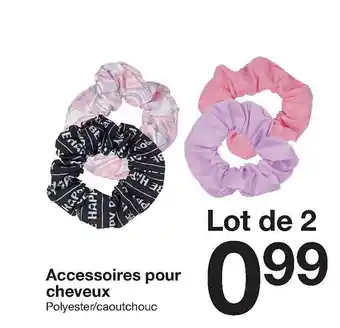 Zeeman Lot De 2 Accessoires Pour Cheveux offre