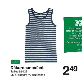 Zeeman Débardeur Enfant offre