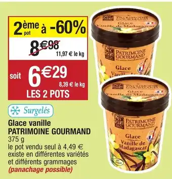 Migros Glace vanille offre