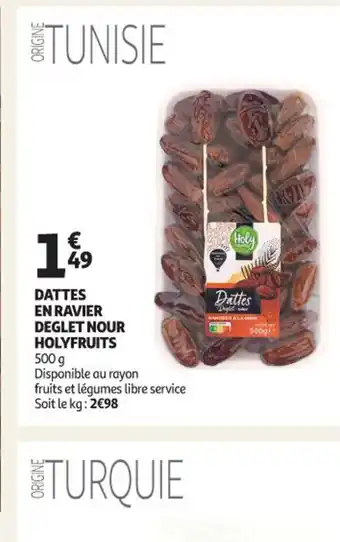 Dattes En Ravier Deglet Nour Holyfruits