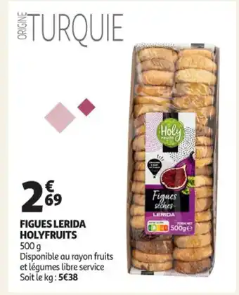 Auchan Figues Lerida Holyfruits offre