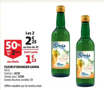 Auchan Fleur D'Oranger Samia offre