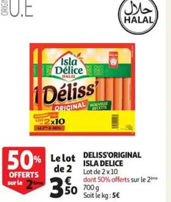 Auchan Deliss'Original Isla Delice offre