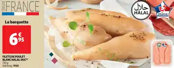 Auchan Filets De Poulet Blanc Halal Duc offre