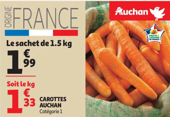 Carottes Auchan