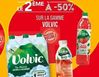 Match La gamme volvic offre