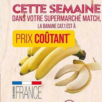 Match Banane offre
