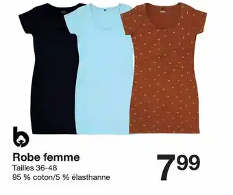 Zeeman Robe femme offre