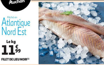 Auchan Filet De Lieu Noir offre