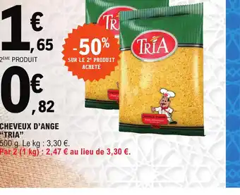 E.Leclerc Cheveux d'ange tria offre
