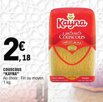 E.Leclerc Couscous kayna offre