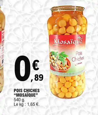 E.Leclerc Pois Chiches mosaïque offre