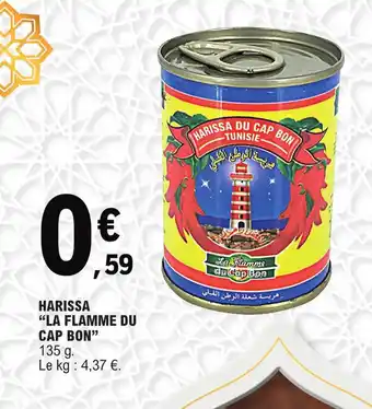 E.Leclerc Harissa la flamme du cap bon offre