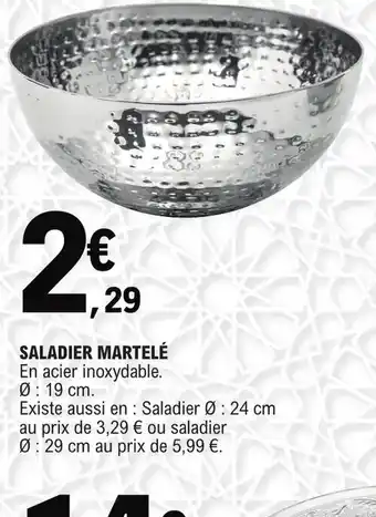 E.Leclerc Saladier martele offre