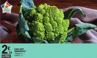 E.Leclerc Chou vert romanesco offre