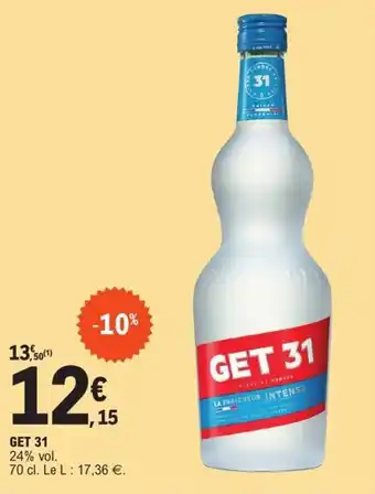E.Leclerc Get 31 offre