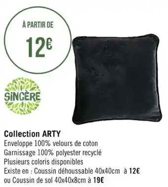 Collection ARTY