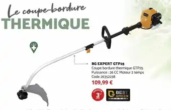 Bricomarché Bg expert GTP25 offre