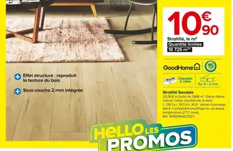 Castorama Stratifié Sandolo offre
