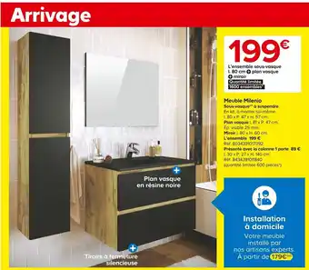 Castorama Meuble Milenio offre