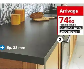 Castorama Plan de Travail Décor Granit offre